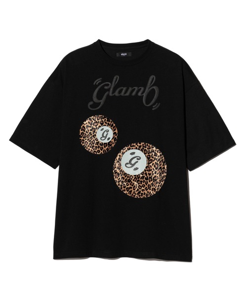 glamb(グラム)の「Eight Ball T-Shirt / エイトボールTシャツ(Tシャツ/カットソー・メンズ・ホワイト/ブラック・S/M/L)」の4枚目の写真