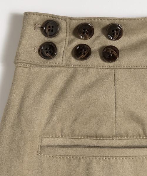 MUHET(ミュエータ)の「waist design straight pants / ウエストデザインストレートパンツ(その他パンツ・レディース・ベージュ/ネイビー/ブラウン・SMALL/MEDIUM/LARGE)」の14枚目の写真