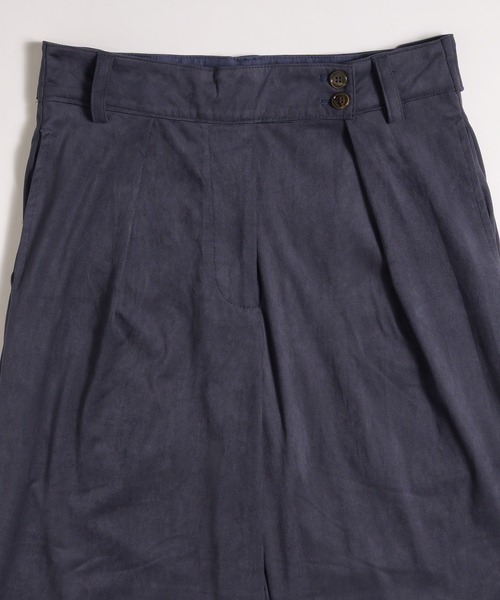 MUHET(ミュエータ)の「waist design straight pants / ウエストデザインストレートパンツ(その他パンツ・レディース・ベージュ/ネイビー/ブラウン・SMALL/MEDIUM/LARGE)」の4枚目の写真