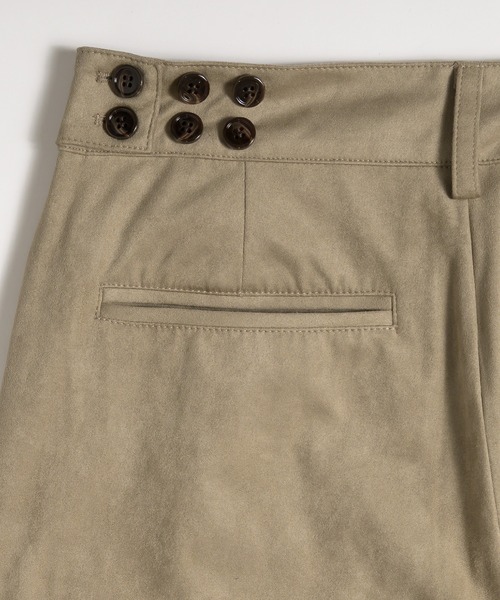 MUHET(ミュエータ)の「waist design straight pants / ウエストデザインストレートパンツ(その他パンツ・レディース・ベージュ/ネイビー/ブラウン・SMALL/MEDIUM/LARGE)」の13枚目の写真