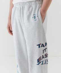 ユニセックス TLES ロゴ ジョガーパンツ_IVORY
