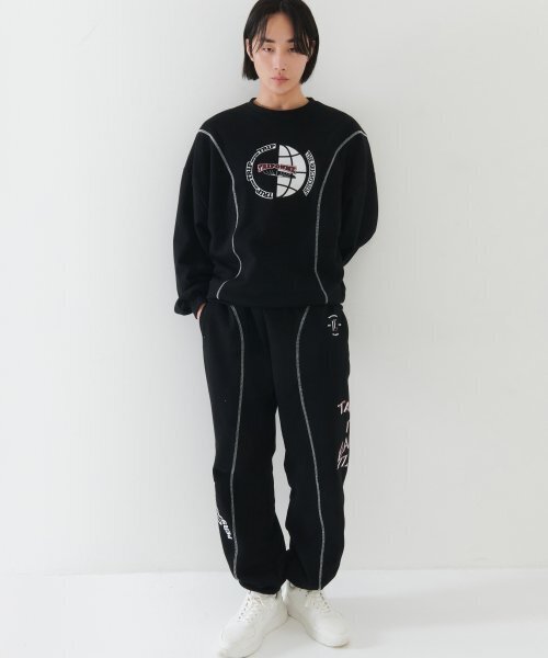 TRIP LE SENS(トリップ ル センス)の「ユニセックス TLES ロゴ ジョガーパンツ_IVORY(スウェットパンツ・レディース・その他・LARGE/MEDIUM)」の7枚目の写真