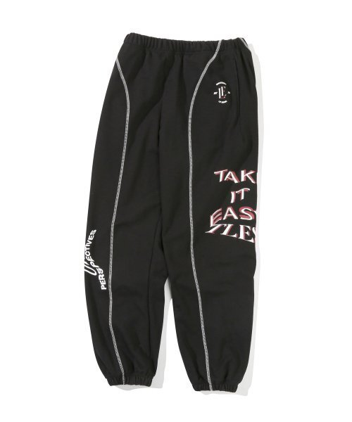 TRIP LE SENS(トリップ ル センス)の「ユニセックス TLES ロゴ ジョガーパンツ_IVORY(スウェットパンツ・レディース・その他・LARGE/MEDIUM)」の8枚目の写真