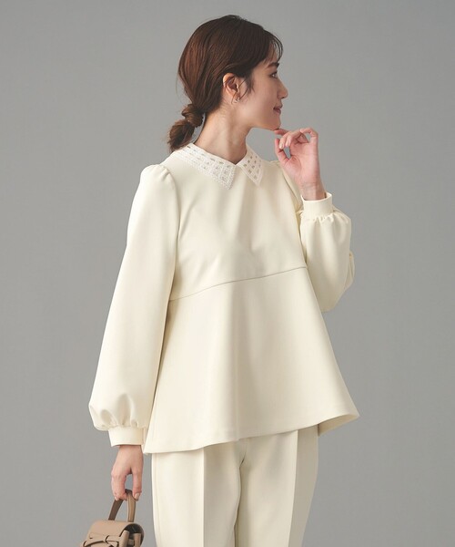 SPONGY ペプラム ブラウス（シャツ/ブラウス）｜UNITED ARROWS