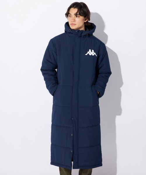 セール】【Kappa/カッパ】ロング丈ベンチコート スポーツ 散歩