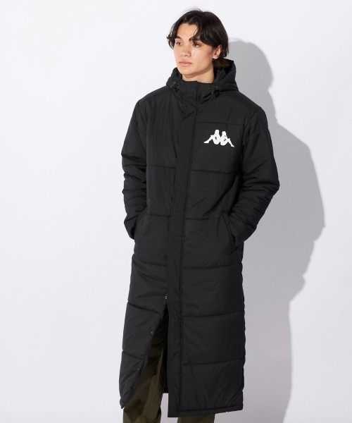 セール】【Kappa/カッパ】ロング丈ベンチコート スポーツ 散歩