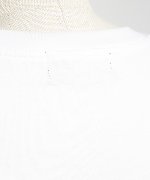 gomme（ゴム）の「サイド２タックＴ（Tシャツ/カットソー・レディース・チャコールグレー/ブラック/ホワイト・MEDIUM）」の19枚目の写真