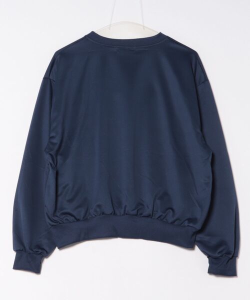 urge:(アージコロン )の「【URGE:】カレッジロゴ 刺繍 スウェット トップス(スウェット・レディース・ネイビー/アイボリー・SMALL/MEDIUM/LARGE/X-LARGE)」の3枚目の写真