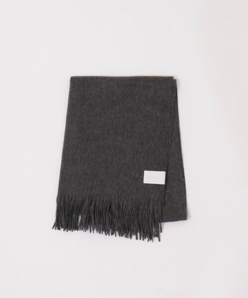 NOLLEY’S Sophi（ノーリーズソフィ）の「カシミアストール（ストール/ショール・レディース・チャコールグレー/カーキ/ミント/ラベンダー・FREE）」の8枚目の写真