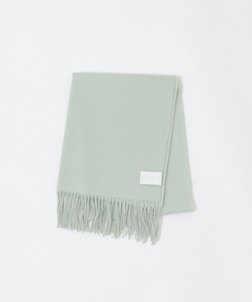 NOLLEY’S Sophi（ノーリーズソフィ）の「カシミアストール（ストール/ショール・レディース・チャコールグレー/カーキ/ミント/ラベンダー・FREE）」の9枚目の写真