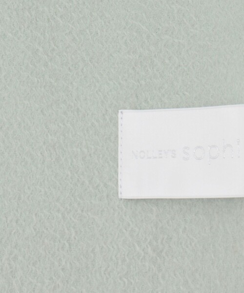 NOLLEY’S Sophi（ノーリーズソフィ）の「カシミアストール（ストール/ショール・レディース・チャコールグレー/カーキ/ミント/ラベンダー・FREE）」の14枚目の写真