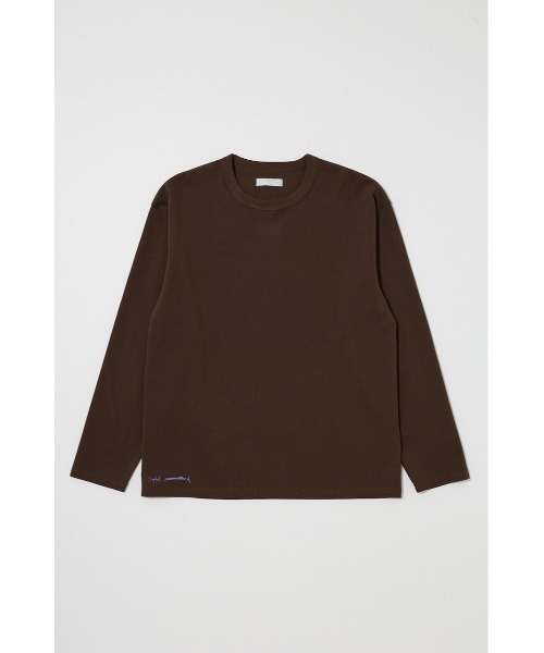 PROJECT U（プロジェクトユー）の「PU ARTWORKS ロングスリーブTシャツ（Tシャツ/カットソー・レディース・ブラック/ブラウン・FREE）」の9枚目の写真