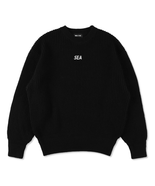 Waffle Crewneck Knit Sweater（ニット/セーター）｜WIND AND SEA