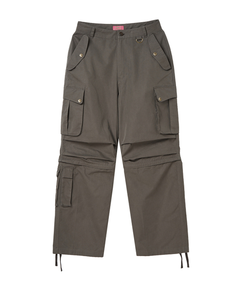 NYXX(エヌワイエックスエックス)の「ZIPPER CUT CARGO POCKET PANTS ASH BROWN(その他パンツ・レディース・その他・SMALL/MEDIUM)」の2枚目の写真