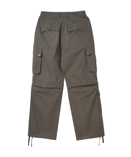 NYXX(エヌワイエックスエックス)の「ZIPPER CUT CARGO POCKET PANTS ASH BROWN(その他パンツ・レディース・その他・SMALL/MEDIUM)」の3枚目の写真