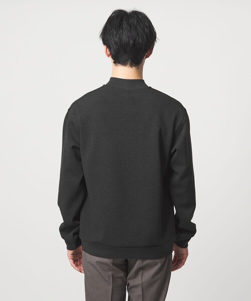 green label relaxing（グリーンレーベルリラクシング）の「メランジ ダンボール モックネック カットソー（Tシャツ/カットソー・メンズ・ライトグレー/ダークグレー/ネイビー・M/L/S/XL）」の13枚目の写真