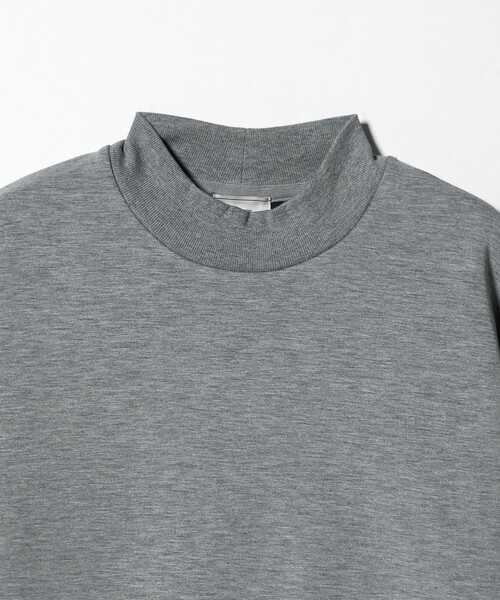 green label relaxing（グリーンレーベルリラクシング）の「メランジ ダンボール モックネック カットソー（Tシャツ/カットソー・メンズ・ライトグレー/ダークグレー/ネイビー・M/L/S/XL）」の16枚目の写真