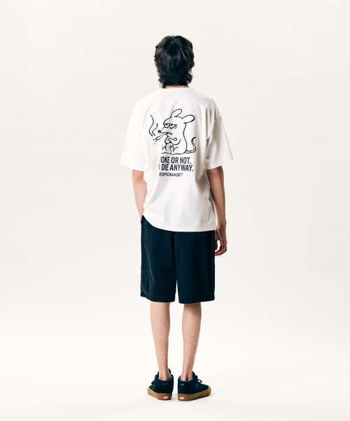 ESPIONAGE(エスピオナジ)の「Smoking Rat(Anyway) Heavyweight Tee Off White(Tシャツ/カットソー・レディース・その他・MEDIUM/LARGE/X-LARGE)」の11枚目の写真