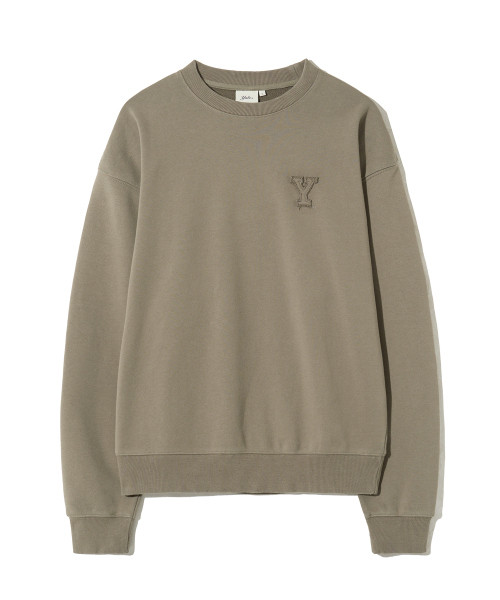 YALE(イェール)の「Yロゴアップリケスウェットシャツカーキ(スウェット・レディース・その他・SMALL/MEDIUM/LARGE/X-LARGE)」の1枚目の写真