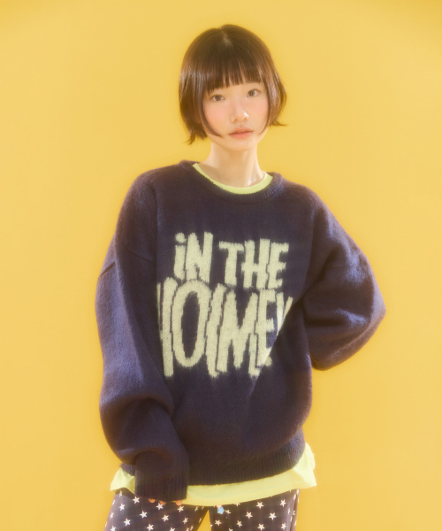 Video Jockey（ビデオジョッキー）の「マインニットセーター [ネイビー]（ニット/セーター・レディース・ネイビー・MEDIUM）」の2枚目の写真