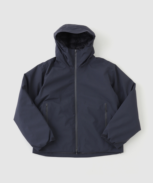 417 EDIFICE（フォーワンセブンエディフィス）の「ES.1 3lyr down hoodie / ダウンパーカー（ダウンジャケット/コート・メンズ・ブラック/チャコールグレー/ネイビー・LARGE）」の3枚目の写真