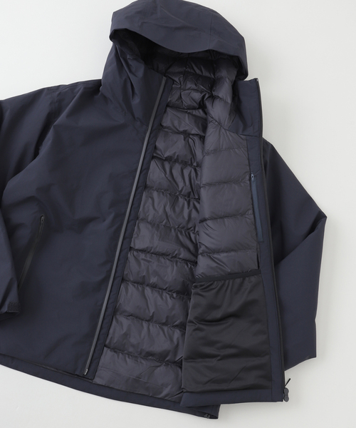 ES.1 3lyr down hoodie / ダウンパーカー（ダウンジャケット/コート