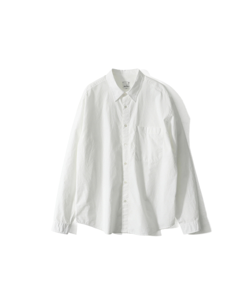 HORLISUN(ホーリーサン)の「Jane Solid Extra Typewriter Shirt Off White(シャツ/ブラウス・レディース・その他・LARGE/MEDIUM/SMALL)」の2枚目の写真