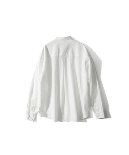 HORLISUN(ホーリーサン)の「Jane Solid Extra Typewriter Shirt Off White(シャツ/ブラウス・レディース・その他・LARGE/MEDIUM/SMALL)」の3枚目の写真