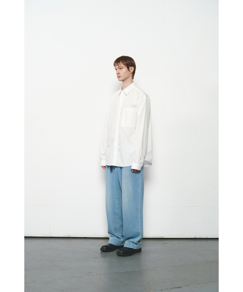 HORLISUN(ホーリーサン)の「Jane Solid Extra Typewriter Shirt Off White(シャツ/ブラウス・レディース・その他・LARGE/MEDIUM/SMALL)」の5枚目の写真