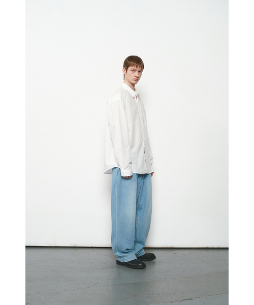 HORLISUN(ホーリーサン)の「Jane Solid Extra Typewriter Shirt Off White(シャツ/ブラウス・レディース・その他・LARGE/MEDIUM/SMALL)」の8枚目の写真