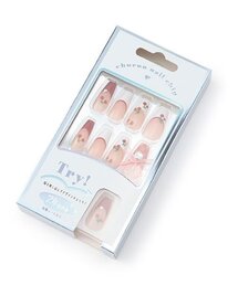 LOVETOXIC（ラブトキシック）の「スクエアロングネイルチップ（ネイルシール/ネイルチップ）」