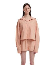 TRUNK PROJECT（トランクプロジェクト）の「Crop Shirt_Pink（シャツ/ブラウス）」