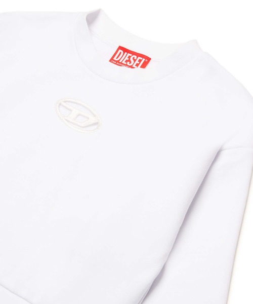 DIESEL KIDS(ディーゼルキッズ)の「DIESEL(ディーゼル)Kids & Junior ワンポイントブランドロゴスウェットプルオーバー(スウェット・キッズ・ブラック/ホワイト/イエロー/コーラル/ピンク・4Y/10Y/12Y/16Y/14Y/6Y/8Y)」の14枚目の写真
