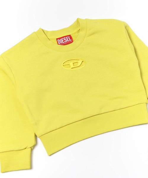 DIESEL KIDS(ディーゼルキッズ)の「DIESEL(ディーゼル)Kids & Junior ワンポイントブランドロゴスウェットプルオーバー(スウェット・キッズ・ブラック/ホワイト/イエロー/コーラル/ピンク・4Y/10Y/12Y/16Y/14Y/6Y/8Y)」の17枚目の写真