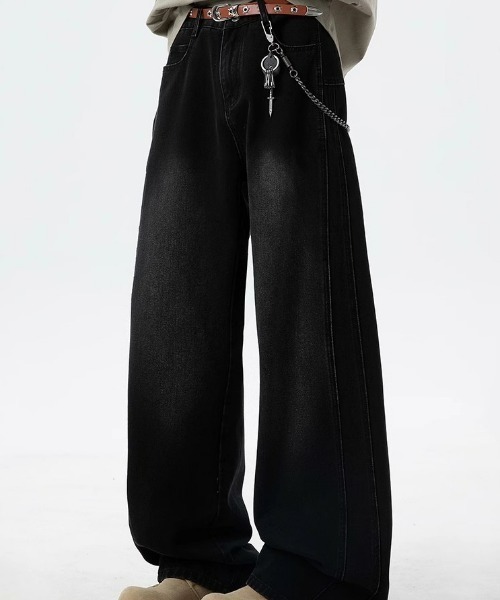 REBALANCE(リバランス)の「ルーズストレートデザインデニム(デニムパンツ・メンズ・B/A・LARGE/MEDIUM/X-LARGE)」の10枚目の写真