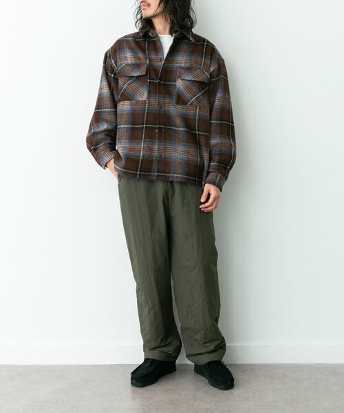 URBAN RESEARCH Sonny Label（アーバンリサーチサニーレーベル）の「キルティング中綿イージーパンツ（その他パンツ・メンズ・カーキ/ブラック・LARGE/MEDIUM）」の15枚目の写真