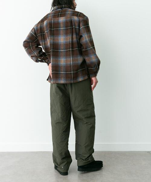 URBAN RESEARCH Sonny Label（アーバンリサーチサニーレーベル）の「キルティング中綿イージーパンツ（その他パンツ・メンズ・カーキ/ブラック・LARGE/MEDIUM）」の17枚目の写真