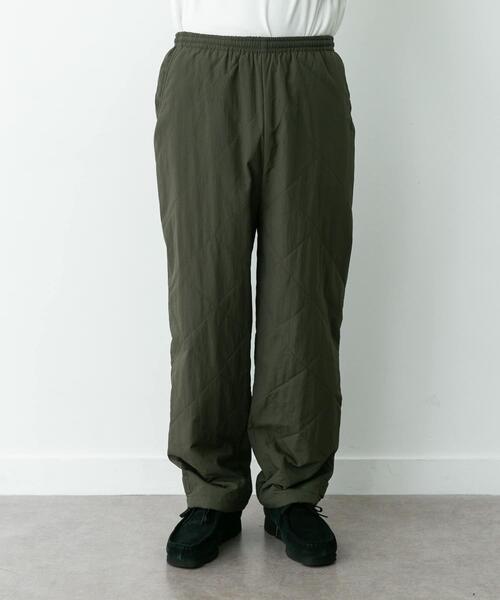 URBAN RESEARCH Sonny Label（アーバンリサーチサニーレーベル）の「キルティング中綿イージーパンツ（その他パンツ・メンズ・カーキ/ブラック・LARGE/MEDIUM）」の18枚目の写真
