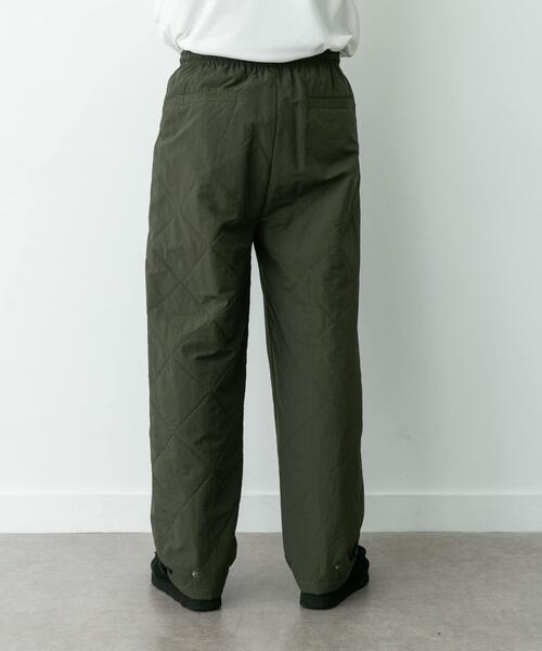 URBAN RESEARCH Sonny Label（アーバンリサーチサニーレーベル）の「キルティング中綿イージーパンツ（その他パンツ・メンズ・カーキ/ブラック・LARGE/MEDIUM）」の20枚目の写真
