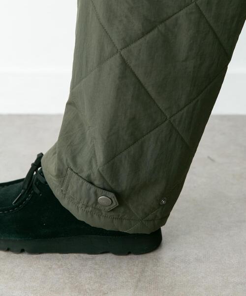 URBAN RESEARCH Sonny Label（アーバンリサーチサニーレーベル）の「キルティング中綿イージーパンツ（その他パンツ・メンズ・カーキ/ブラック・LARGE/MEDIUM）」の21枚目の写真