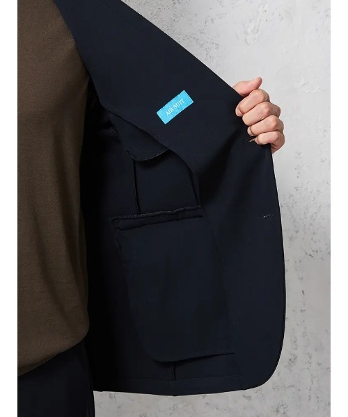 HARUYAMA(ハルヤマ)の「【オフィスカジュアル】AIR SUIT 洗える スーツ セットアップ 防シワ ストレッチ|オールシーズン対応・上下セット(スーツセット・メンズ・ネイビー/チャコールグレー/ブラック・S/M/L/LL)」の13枚目の写真