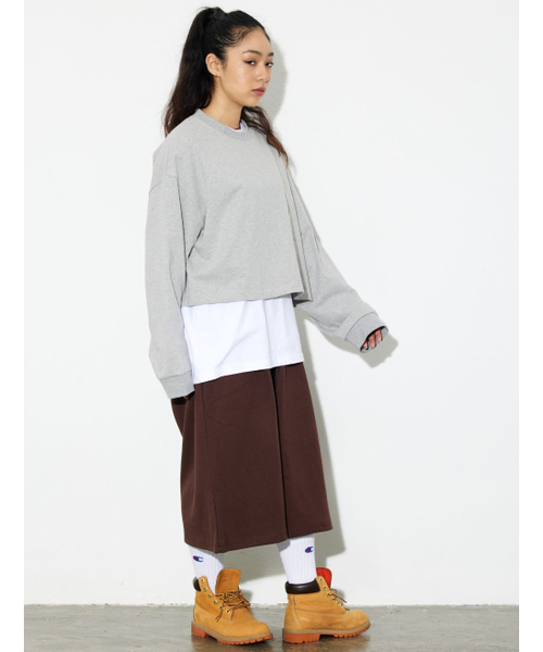 PHILIPPAKER(フィリップペイカー)の「バミューダジャイアントツーピンタックスウェット9部パンツモカムース(その他パンツ・メンズ・その他・MEDIUM/LARGE/X-LARGE)」の5枚目の写真