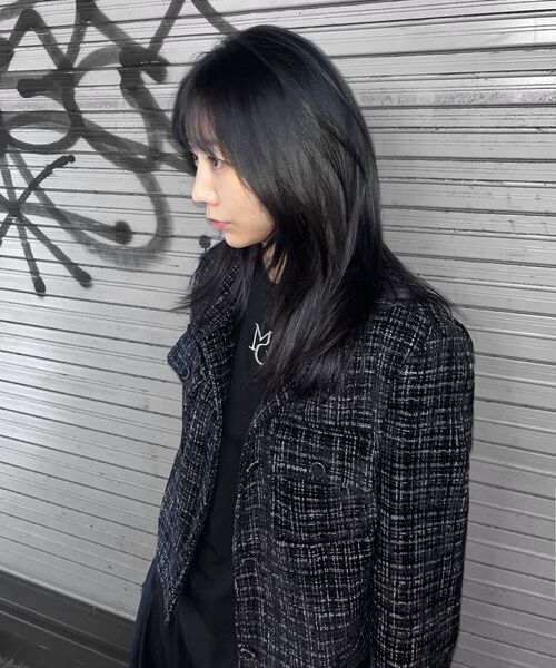 MOIREMOA(モアレモア)の「MO basic tee-Black(Tシャツ/カットソー・レディース・ブラック・FREE)」の8枚目の写真
