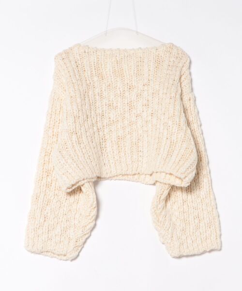 jumelle（ジュメロ）の「チャンキースラブニット（ニット/セーター・レディース・アイボリー・MEDIUM）」の20枚目の写真