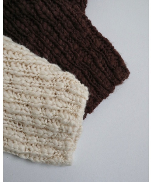 jumelle（ジュメロ）の「チャンキースラブニット（ニット/セーター・レディース・アイボリー・MEDIUM）」の18枚目の写真