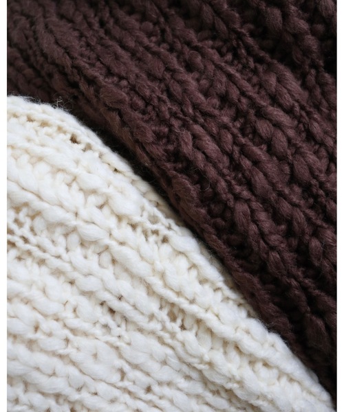 jumelle（ジュメロ）の「チャンキースラブニット（ニット/セーター・レディース・アイボリー・MEDIUM）」の19枚目の写真