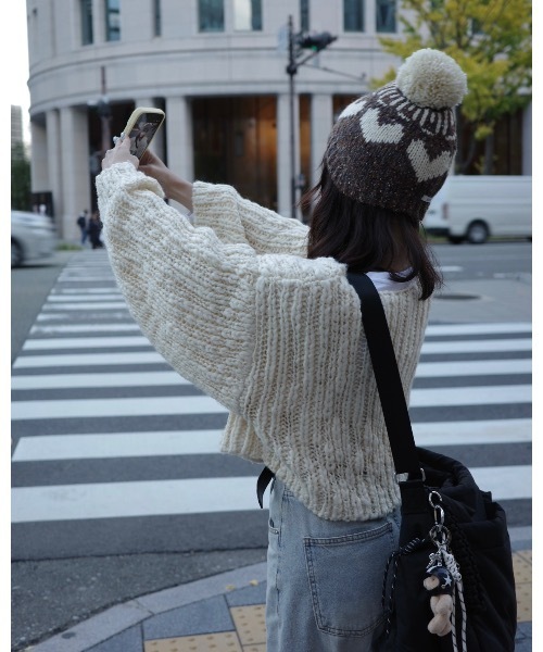 jumelle（ジュメロ）の「チャンキースラブニット（ニット/セーター・レディース・アイボリー・MEDIUM）」の8枚目の写真