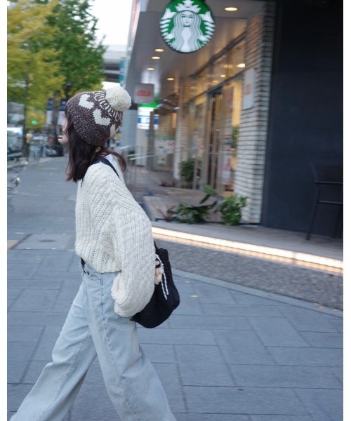 jumelle（ジュメロ）の「チャンキースラブニット（ニット/セーター・レディース・アイボリー・MEDIUM）」の10枚目の写真