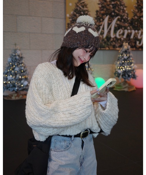 jumelle（ジュメロ）の「チャンキースラブニット（ニット/セーター・レディース・アイボリー・MEDIUM）」の6枚目の写真