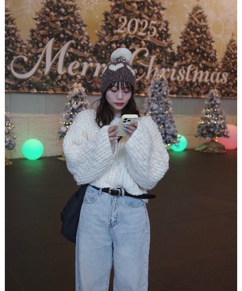 jumelle（ジュメロ）の「チャンキースラブニット（ニット/セーター・レディース・アイボリー・MEDIUM）」の12枚目の写真